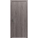 Межкомнатная дверь Modern Flat-01 глухая+alum (с алюм.торцом и вставка молдинг) Rodos