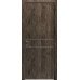 Межкомнатная дверь Modern Flat-01 глухая+alum (с алюм.торцом и вставка молдинг) Rodos