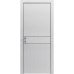 Міжкімнатні двері Modern Flat-01 глухі+alum (з алюм.торцем та вставка молдинг) Rodos
