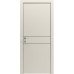 Міжкімнатні двері Modern Flat-01 Inside глухі+alum (з алюм.торцем та вставка молдинг) Rodos