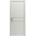 Міжкімнатні двері Modern Flat-01 Inside глухі+alum (з алюм.торцем та вставка молдинг) Rodos