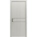 Міжкімнатні двері Modern Flat-01 Inside глухі+alum (з алюм.торцем та вставка молдинг) Rodos