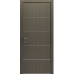Межкомнатная дверь Modern Flat-03 глухая+alum (с алюм.торцом и вставка молдинг) Rodos