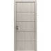 Межкомнатная дверь Modern Flat-03 глухая+alum (с алюм.торцом и вставка молдинг) Rodos