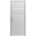 Міжкімнатні двері Modern Flat-03 Inside глухі+alum (з алюм.торцем та вставка молдинг) Rodos