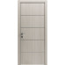 Міжкімнатні двері Modern Flat-03 Inside глухі+alum (з алюм.торцем та вставка молдинг) Rodos