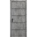 Міжкімнатні двері Modern Flat-03 Inside глухі+alum (з алюм.торцем та вставка молдинг) Rodos