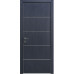 Міжкімнатні двері Modern Flat-03 Inside глухі+alum (з алюм.торцем та вставка молдинг) Rodos