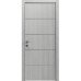 Межкомнатная дверь Modern Flat-03 Inside глухая+alum (с алюм.торцом и вставка молдинг) Rodos