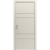 Міжкімнатні двері Modern Flat-04 Inside глухі+alum (з алюм.торцем та вставка молдинг) Rodos