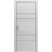 Міжкімнатні двері Modern Flat-04 Inside глухі+alum (з алюм.торцем та вставка молдинг) Rodos