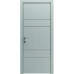 Міжкімнатні двері Modern Flat-04 Inside глухі+alum (з алюм.торцем та вставка молдинг) Rodos