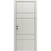 Межкомнатная дверь Modern Flat-04 Inside глухая+alum (с алюм.торцом и вставка молдинг) Rodos