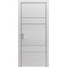 Межкомнатная дверь Modern Flat-04 Inside глухая+alum (с алюм.торцом и вставка молдинг) Rodos