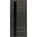 Межкомнатная дверь Modern Flat-05 Inside глухая+alum (с алюм.торцом, вставка молдинг и стекло) Rodos