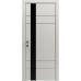Межкомнатная дверь Modern Flat-05 Inside глухая+alum (с алюм.торцом, вставка молдинг и стекло) Rodos