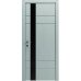 Межкомнатная дверь Modern Flat-05 Inside глухая+alum (с алюм.торцом, вставка молдинг и стекло) Rodos