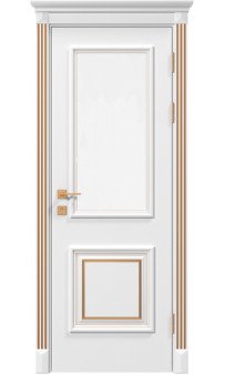 Межкомнатная дверь Siena Laura стекло (белый мат либо RAL) Rodos