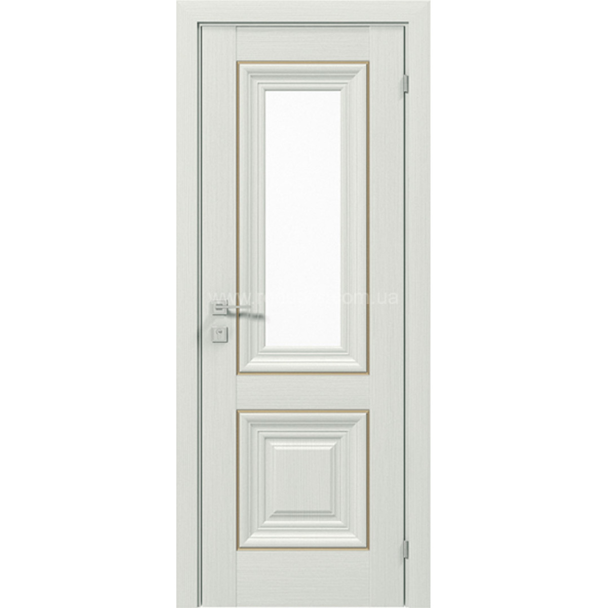 Межкомнатная дверь Versal Esmi (basic molding) стекло Rodos