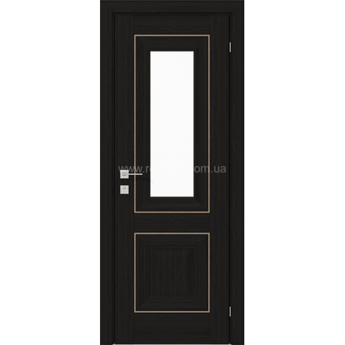 Межкомнатная дверь Versal Esmi (small molding) стекло Rodos Межкомнатная дверь Versal Esmi (small molding) стекло Rodos