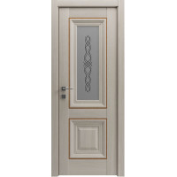 Міжкімнатні двері Versal Esmi (small molding) скло мал.1 або мал.2 Rodos
