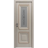 Міжкімнатні двері Versal Esmi (small molding) скло мал.1 або мал.2 Rodos
