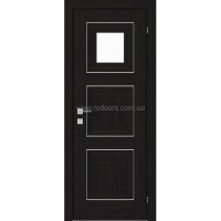 Межкомнатная дверь Versal Irida (basic molding) 1 стекло без рис. Rodos