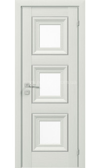 Міжкімнатні двері Versal Irida (basic molding) скло без мал. Rodos