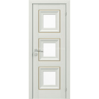 Межкомнатная дверь Versal Irida (basic molding) стекло без рис. Rodos