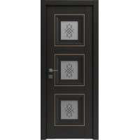 Міжкімнатні двері Versal Irida (basic molding) скло мал.1 або мал.2 Rodos