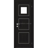 Міжкімнатні двері Versal Irida (small molding) 1 скло без мал. Rodos