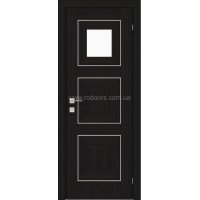 Міжкімнатні двері Versal Irida (small molding) 1 скло без мал. Rodos