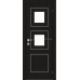 Межкомнатная дверь Versal Irida (small molding) 2 стекла без рис. Rodos