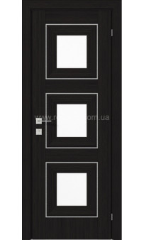 Межкомнатная дверь Versal Irida (small molding) стекло без рис. Rodos