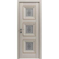 Міжкімнатні двері Versal Irida (small molding) скло мал.1 або мал.2 Rodos