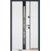 Входные двери ABWEHR модель Nordi Glass комплектация Defender 1200 (RAL 7021T + Уличная пленка)