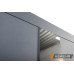 Входные двери ABWEHR модель Nordi Glass комплектация Defender 1200 (RAL 7021T + Уличная пленка)