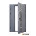 Входные двери ABWEHR модель Nordi Glass комплектация Defender 1200 (RAL 7021T + Уличная пленка)
