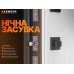 Входные двери ABWEHR с терморазрывом модель Scandi комплектация COTTAGE (RAL 7021 + Уличная пленка Белая)