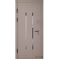 Входные двери ABWEHR с зеркалом модель Mira комплектация Megapolis Kale (Smokey Soft + Белый супермат) Входные двери ABWEHR с зеркалом модель Mira комплектация Megapolis Kale (Smokey Soft + Белый супермат)
