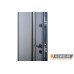 Входная дверь ABWEHR Defender 1200 Nordi Glass 506 полуторные металл покраска RAL 7021T / белый Vinorit