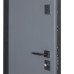 Входная уличная дверь Булат Котедж мод.710/265 Metalic Grey / Титан