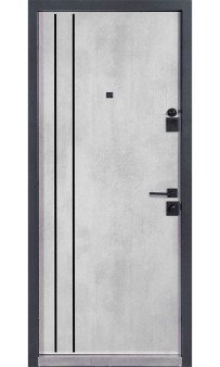 Входная дверь Булат Статус модель 549/551 Оксид тёмный/Оксид светлый