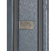 Входная уличная дверь Булат Термо House модель 703/191 - 1200 мм. Тёмный антрацит