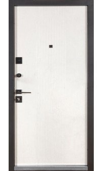 Входная дверь Булат Ультра Kale модель 547/251 дуб дорато тёмный/рустик авиньон блан