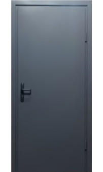 Входная дверь Министерство Дверей Техно-3 RAL 7016 (мет/мет)