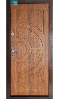 Входная дверь ПО-08 дуб золотой