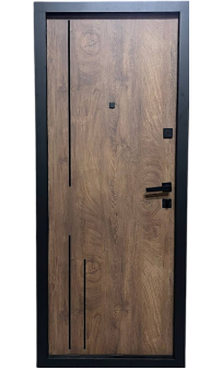 Входная дверь Портала "Бостон" (серия Модерн) Спил коньячный