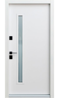 Входная дверь Proof Standart Securemme  Rio S Loft PF дуб темный/ vin белый атлас