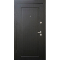 Входная дверь QDOORS Премиум Прованс венге темный / белый супермат (ЧБ) Входная дверь QDOORS Премиум Прованс венге темный / белый супермат (ЧБ)